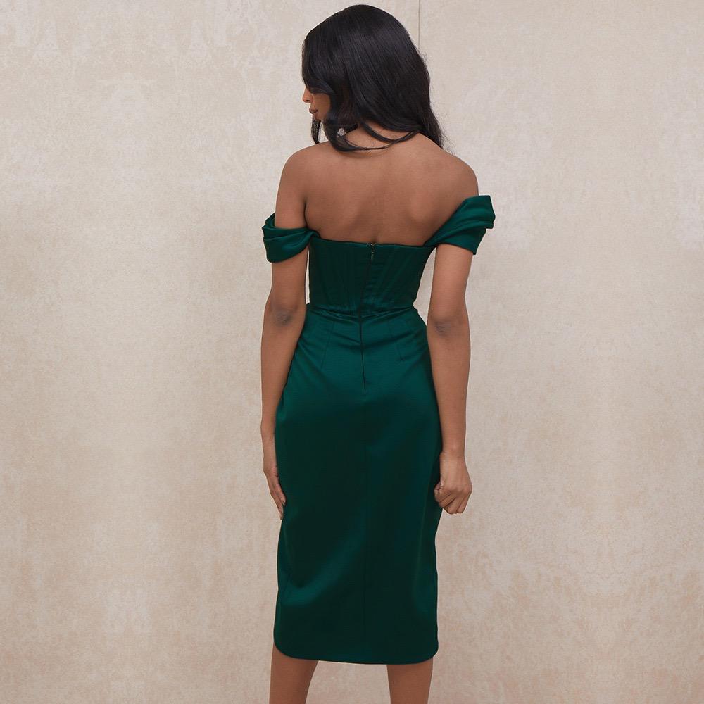 Sculpted Grace Dress