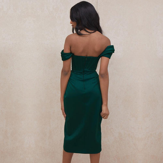 Sculpted Grace Dress