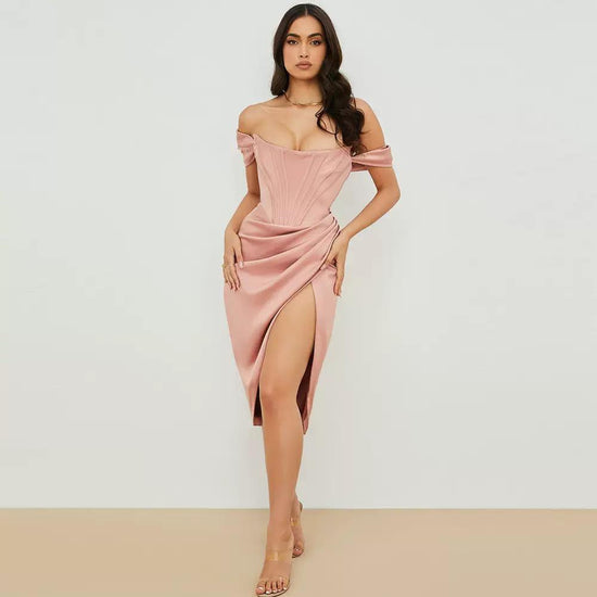 Sculpted Grace Dress