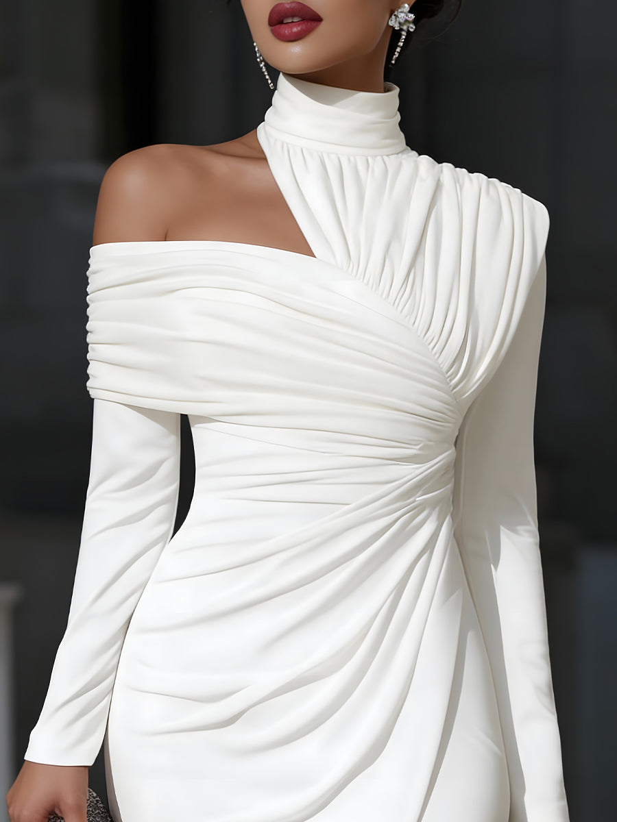 Robe d'une élégance sculpturale