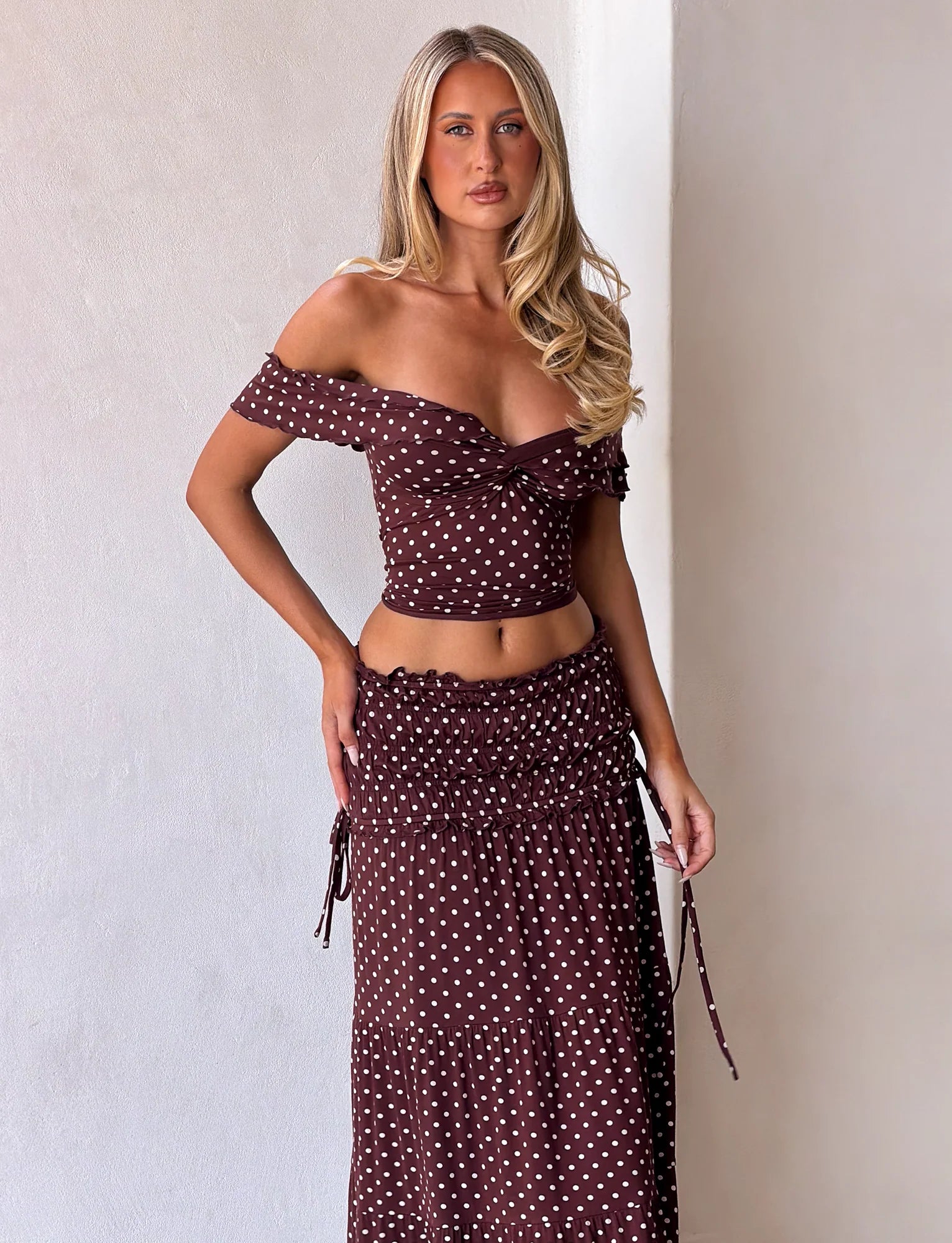 Das Denali Polka Dot Set