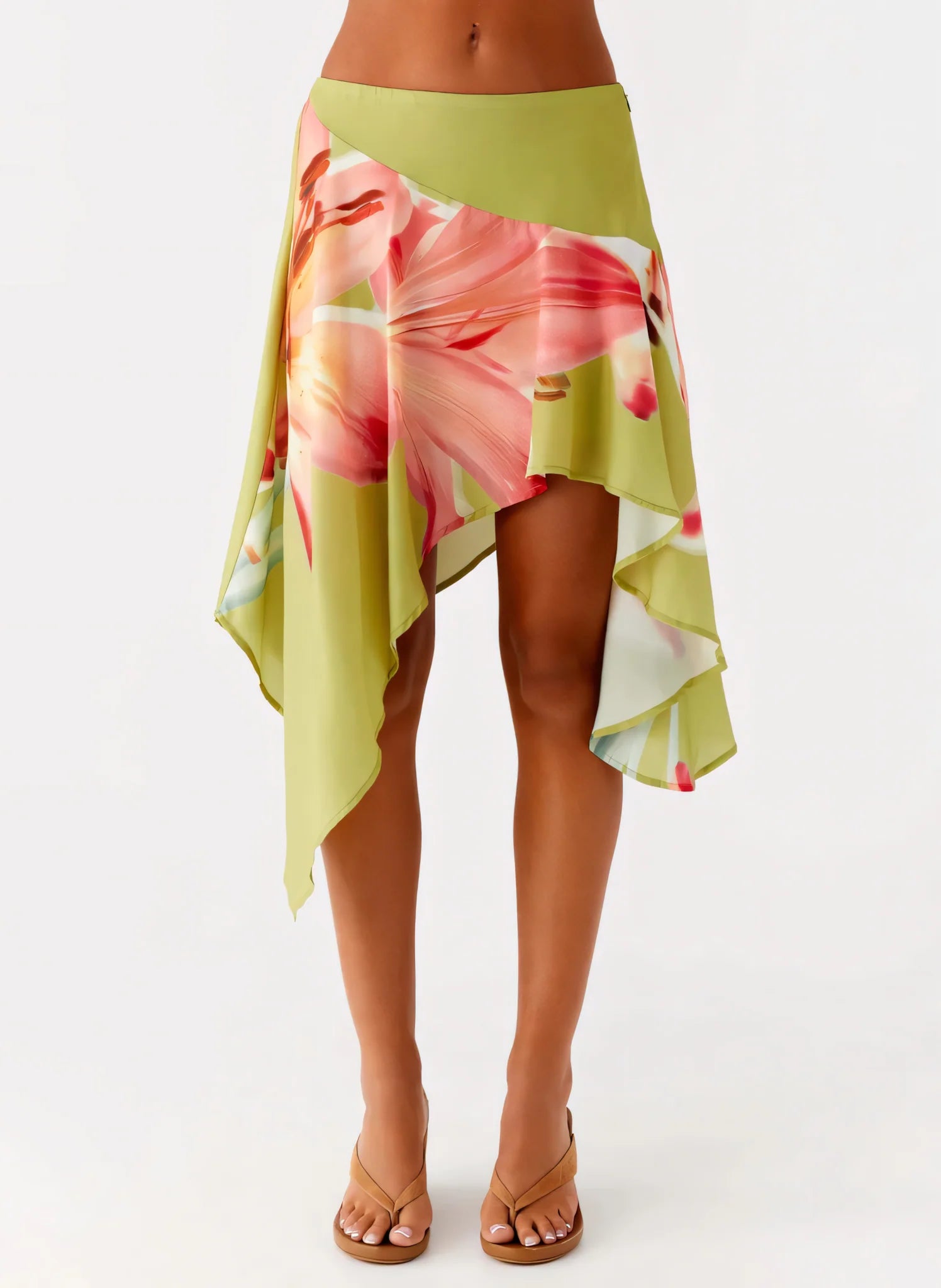 Flowing Floral Skirt