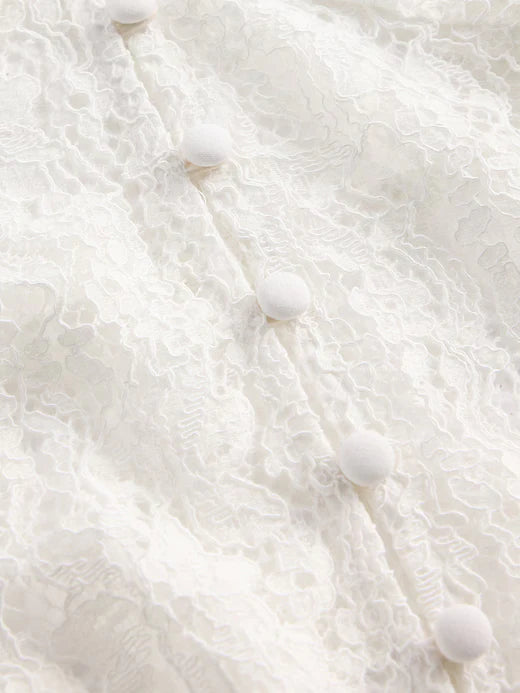 Elegante Spitzenbluse