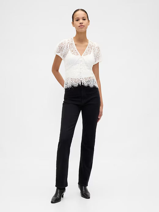 Elegante Spitzenbluse
