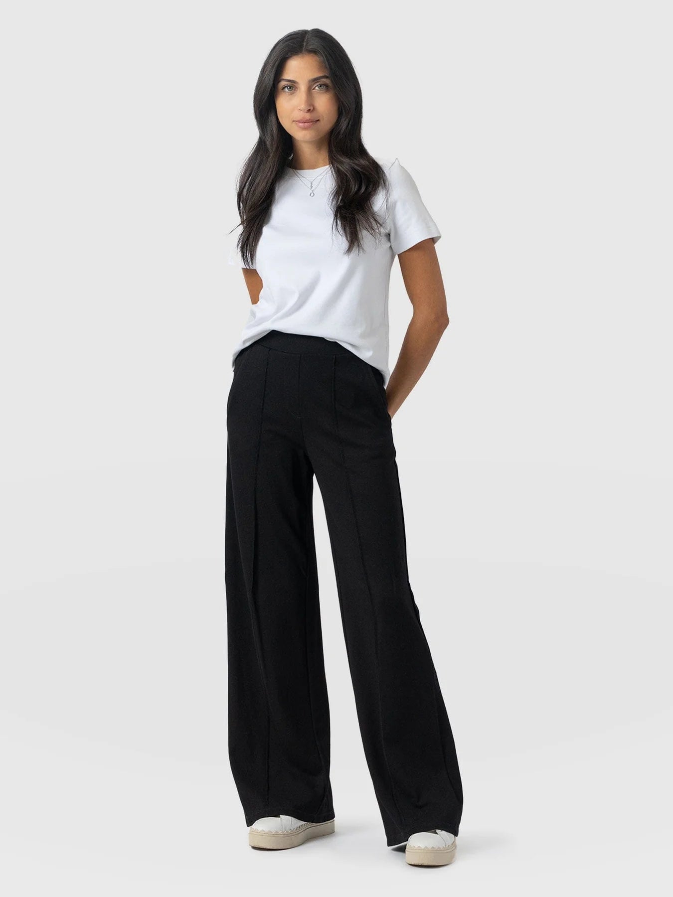 Luxe Wide-Leg Trousers