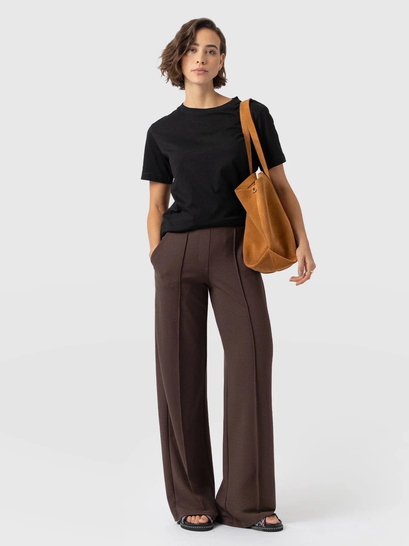 Luxe Wide-Leg Trousers