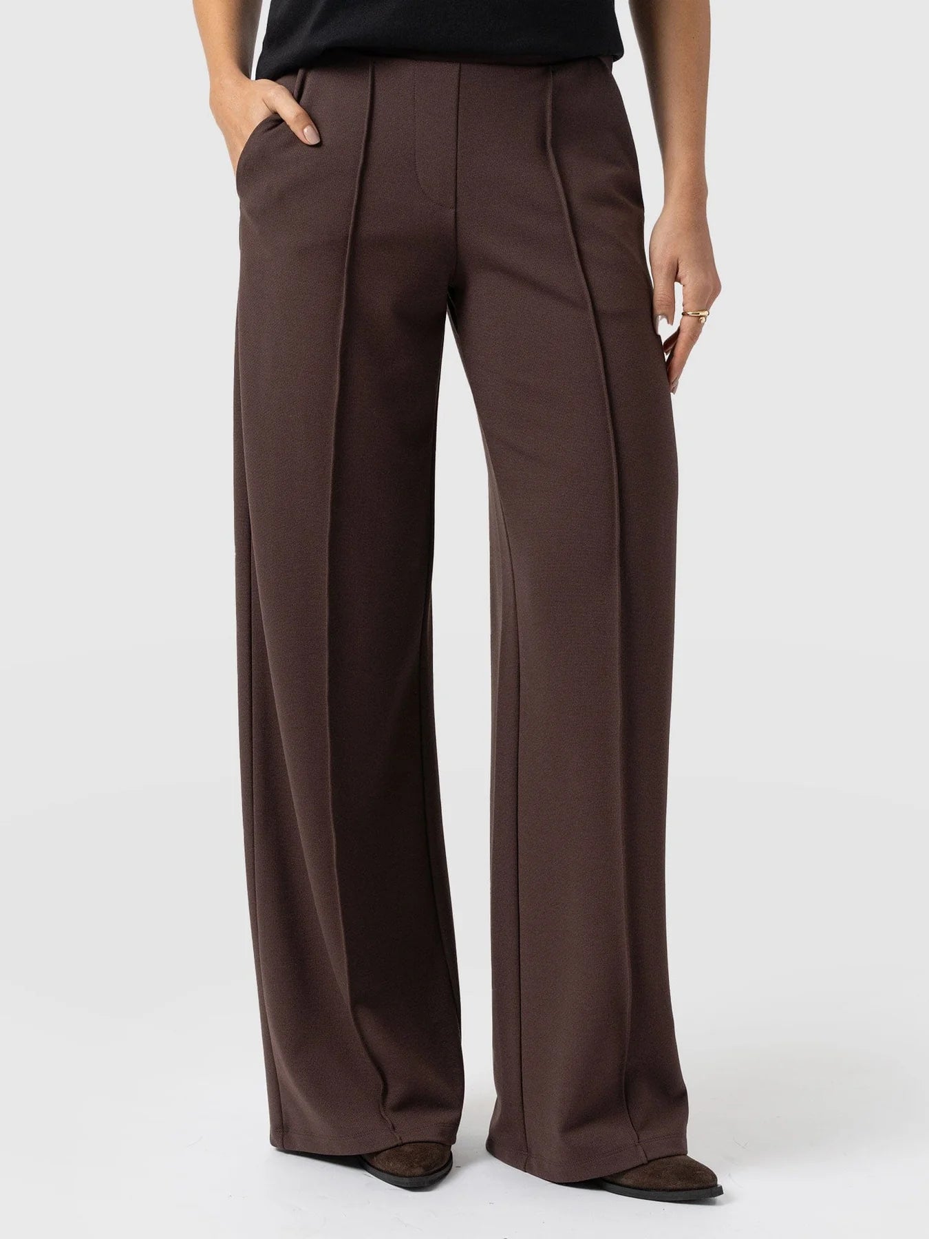Luxe Wide-Leg Trousers