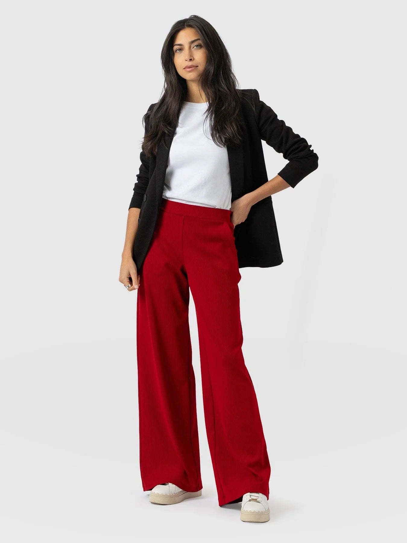 Luxe Wide-Leg Trousers