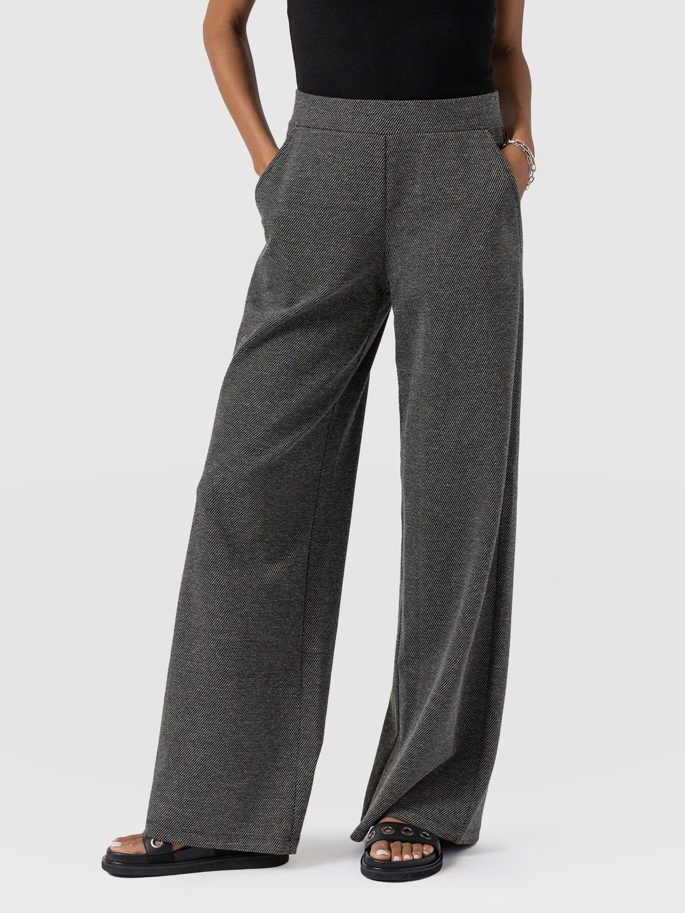 Luxe Wide-Leg Trousers