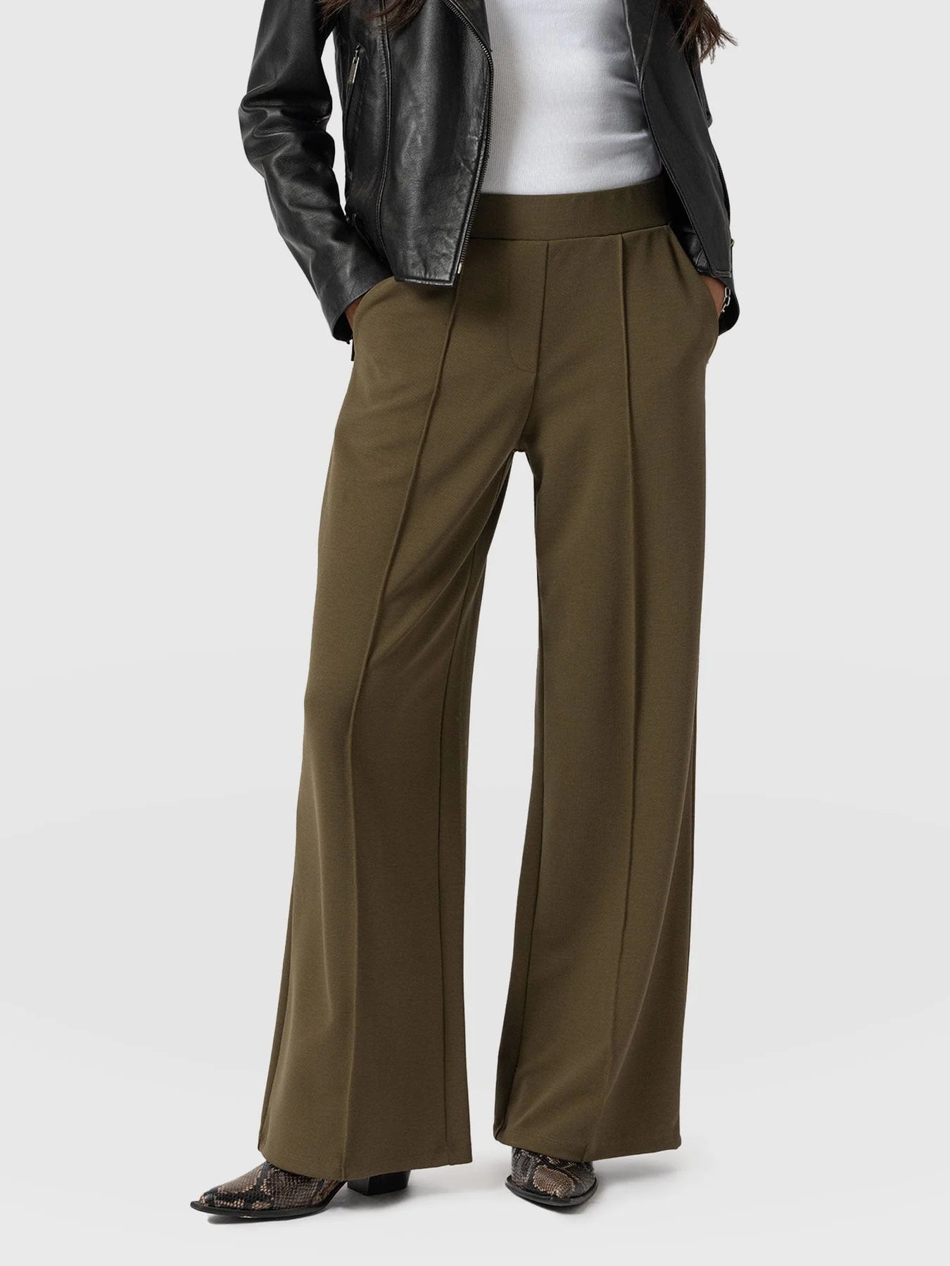 Luxe Wide-Leg Trousers