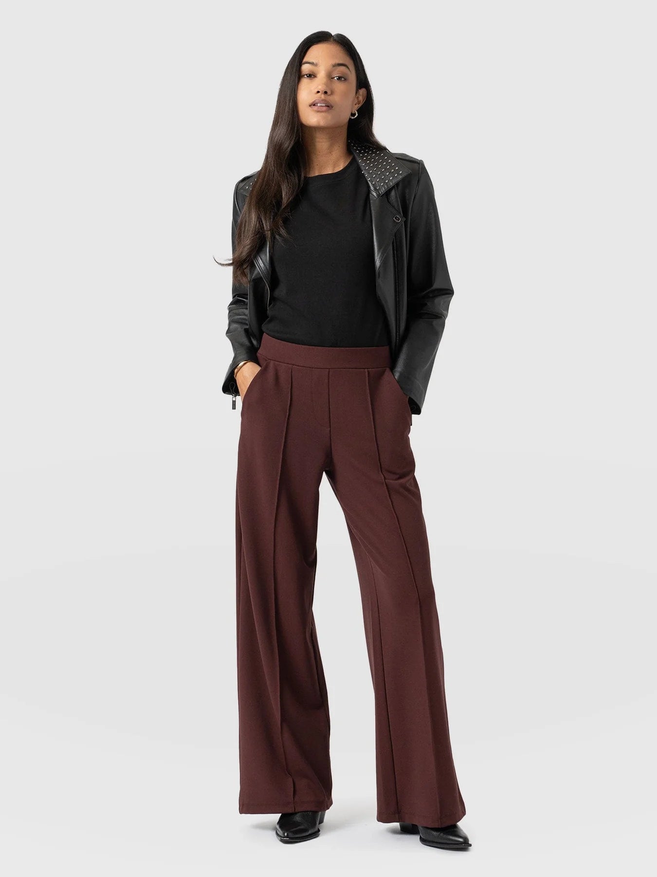 Luxe Wide-Leg Trousers
