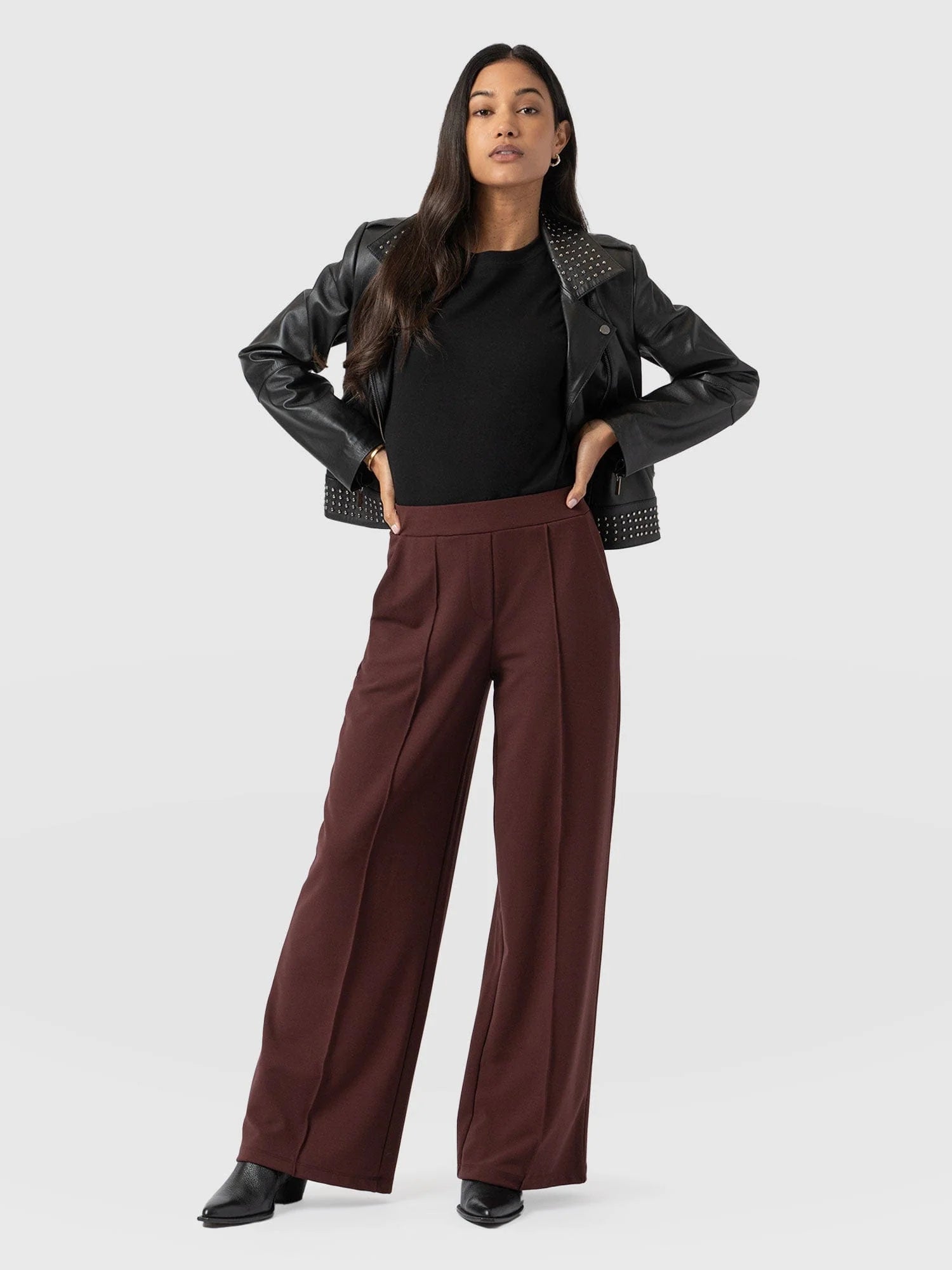 Luxe Wide-Leg Trousers