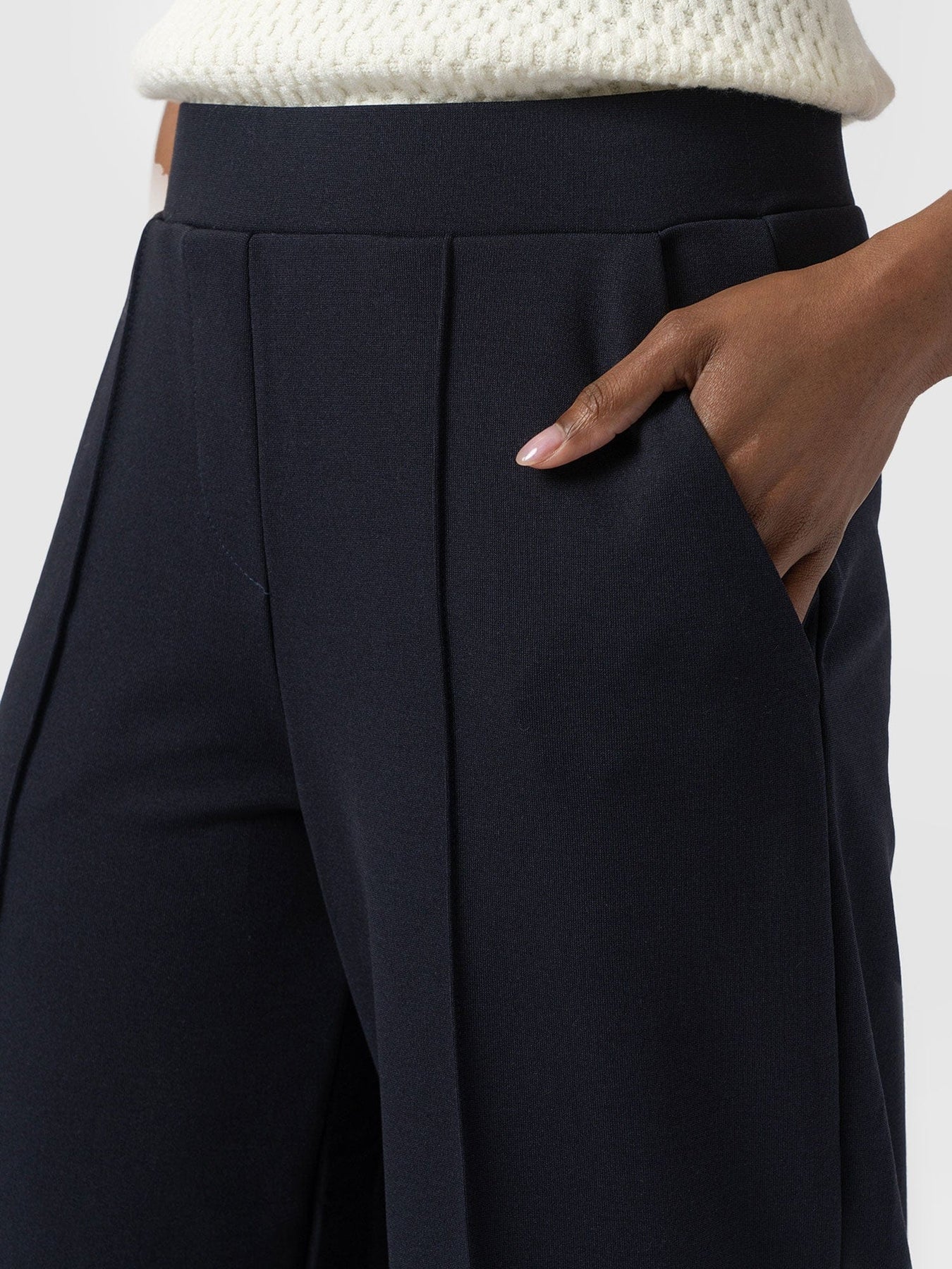 Luxe Wide-Leg Trousers