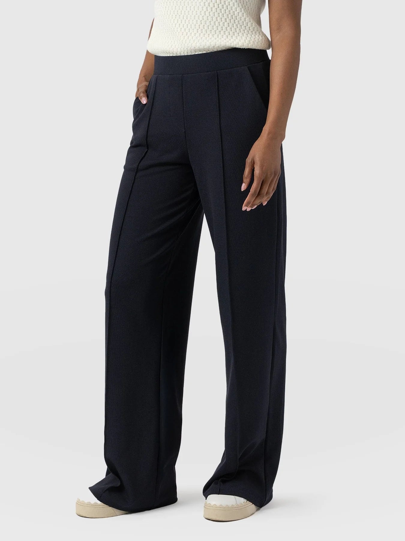 Luxe Wide-Leg Trousers