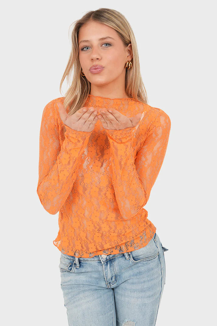 The Elara Lace Top