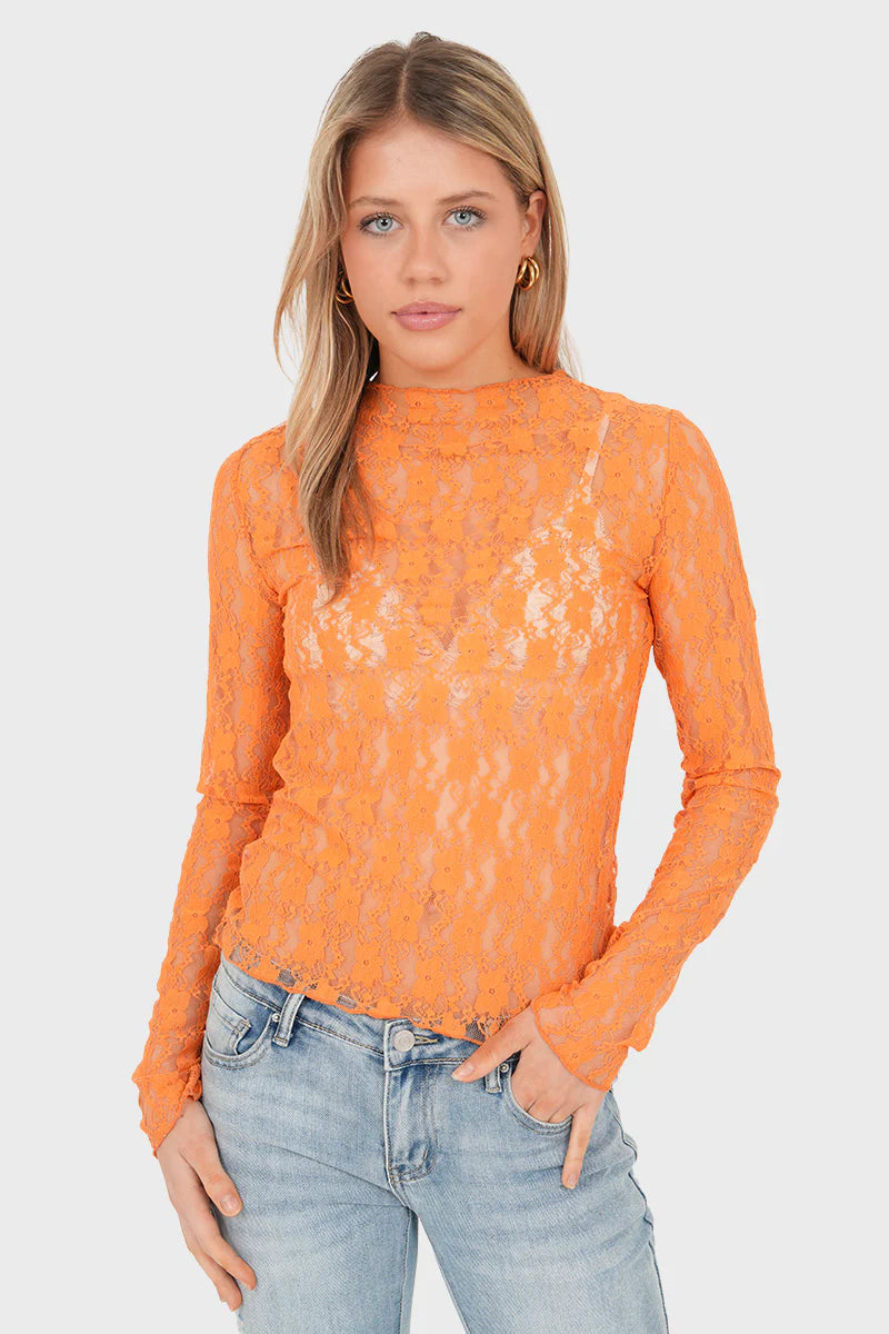 The Elara Lace Top